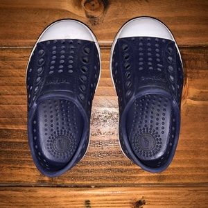 Navy Blue Native Shoes